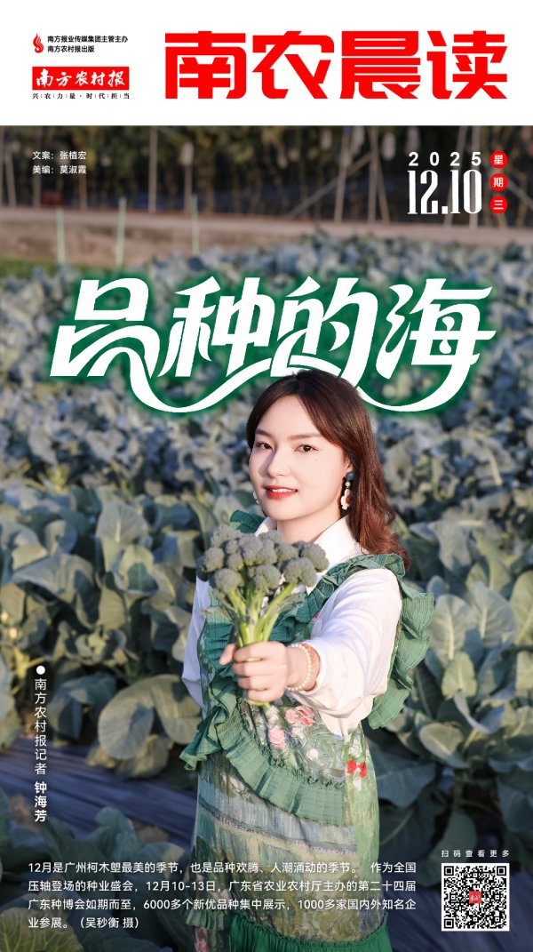 配资资讯平台 南农晨读 | 品种的海